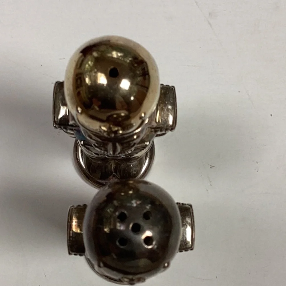 Silver Gallery 1994 Godinger Silver Plated Nutcracker‎ Soldier Set Velvet Box
